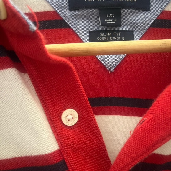 Tommy Hilfiger slim fit polo L - Picture 4 of 6